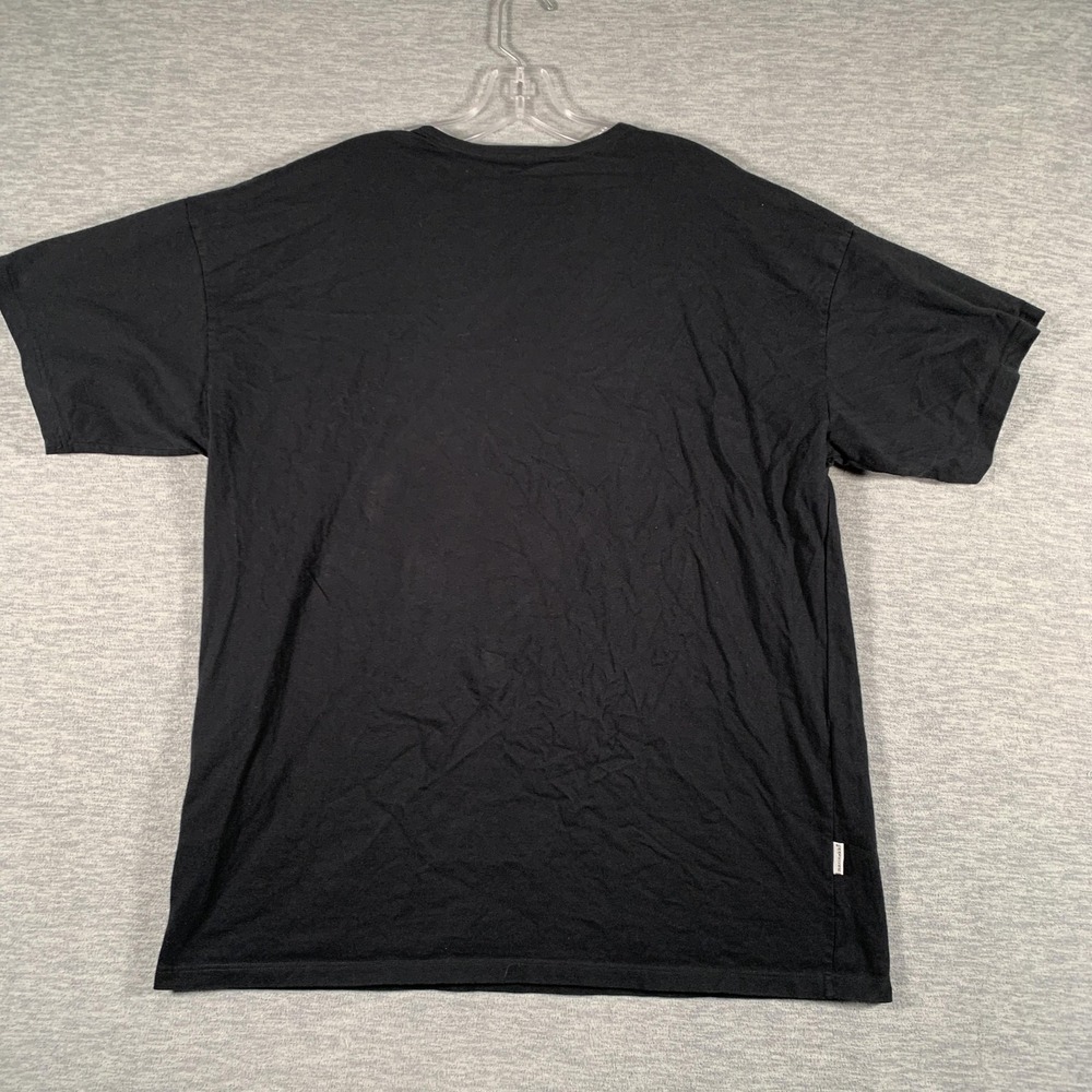 Marimekko Shirt Mens Medium Black Abstract Graphic Made Finland Tee Cotton - Picture 11 of 14